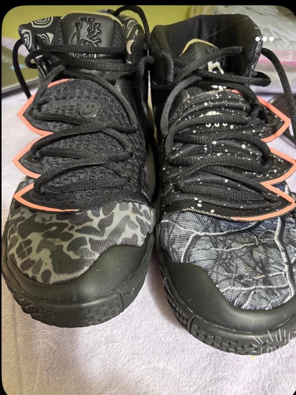 Nike Kybrid S2 What The CQ9323-001 Black Atomic Pink -Kyrie Irving - size 8.5